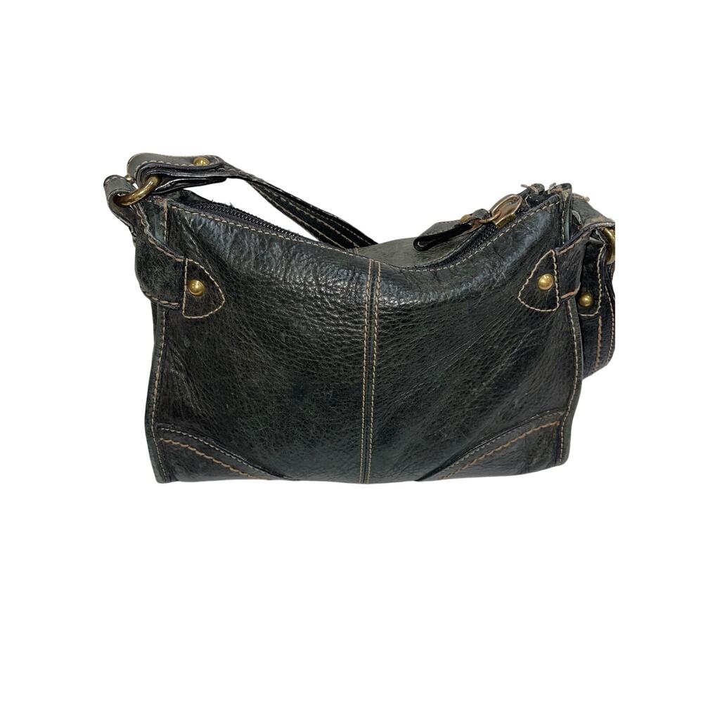 Vintage Fossil Leather Crossover Purse